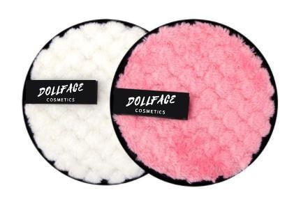 Twin Pack Luxury Cleansing Puffs - Dollface Cosmetics