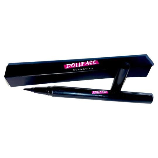 2in1 Eyeliner & Lash Adhesive - Black - Dollface Cosmetics